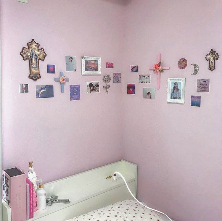 ピンクがかわいいお部屋
